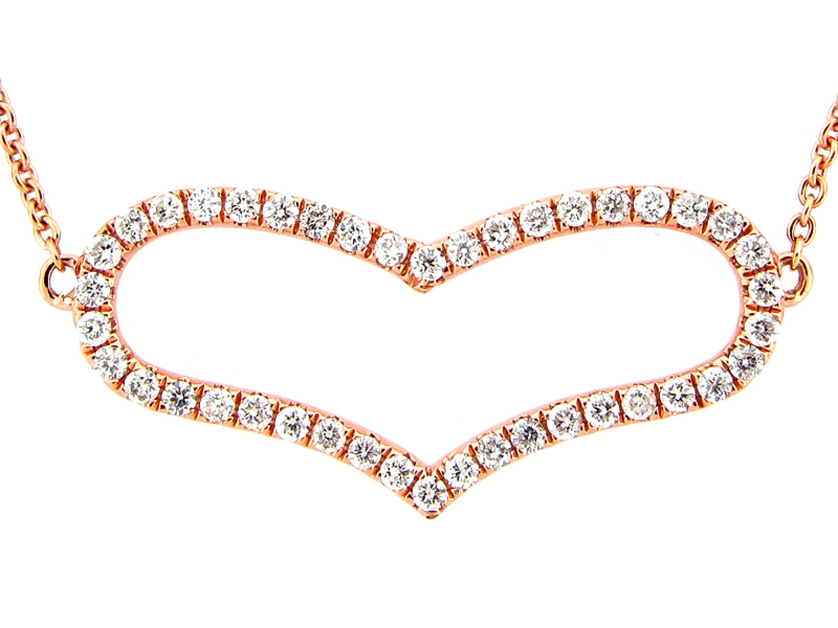 DIAMOND HEART PENDANT