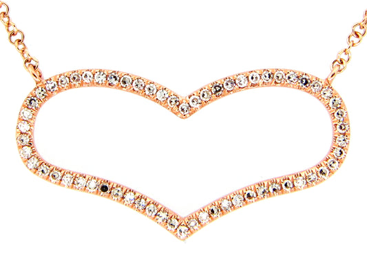 DIAMOND HEART PENDANT
