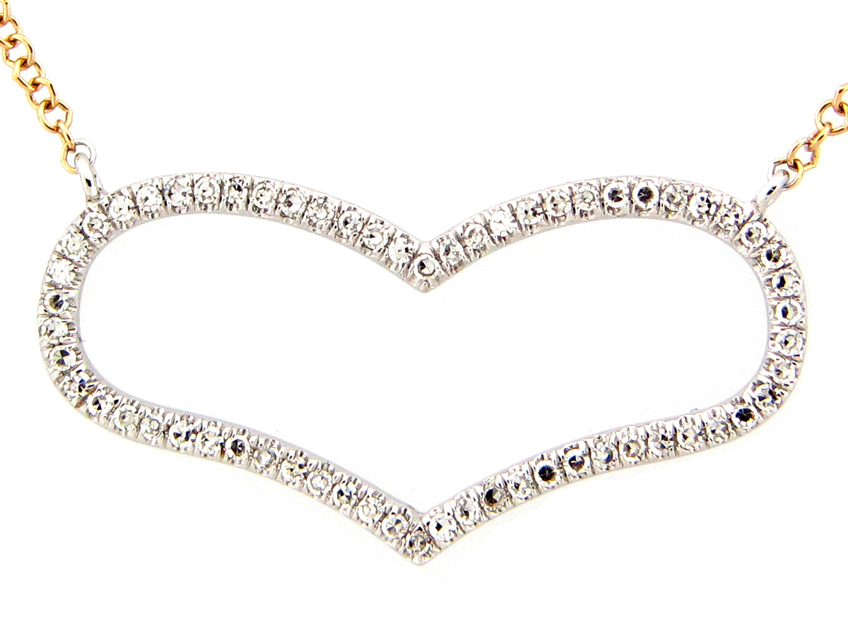 DIAMOND HEART PENDANT