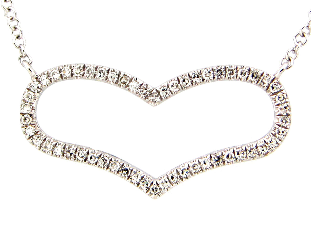 DIAMOND HEART PENDANT
