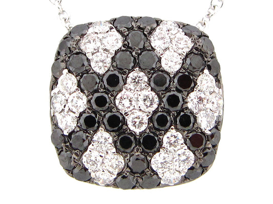 BLACK & WHITE DIAMOND PENDANT