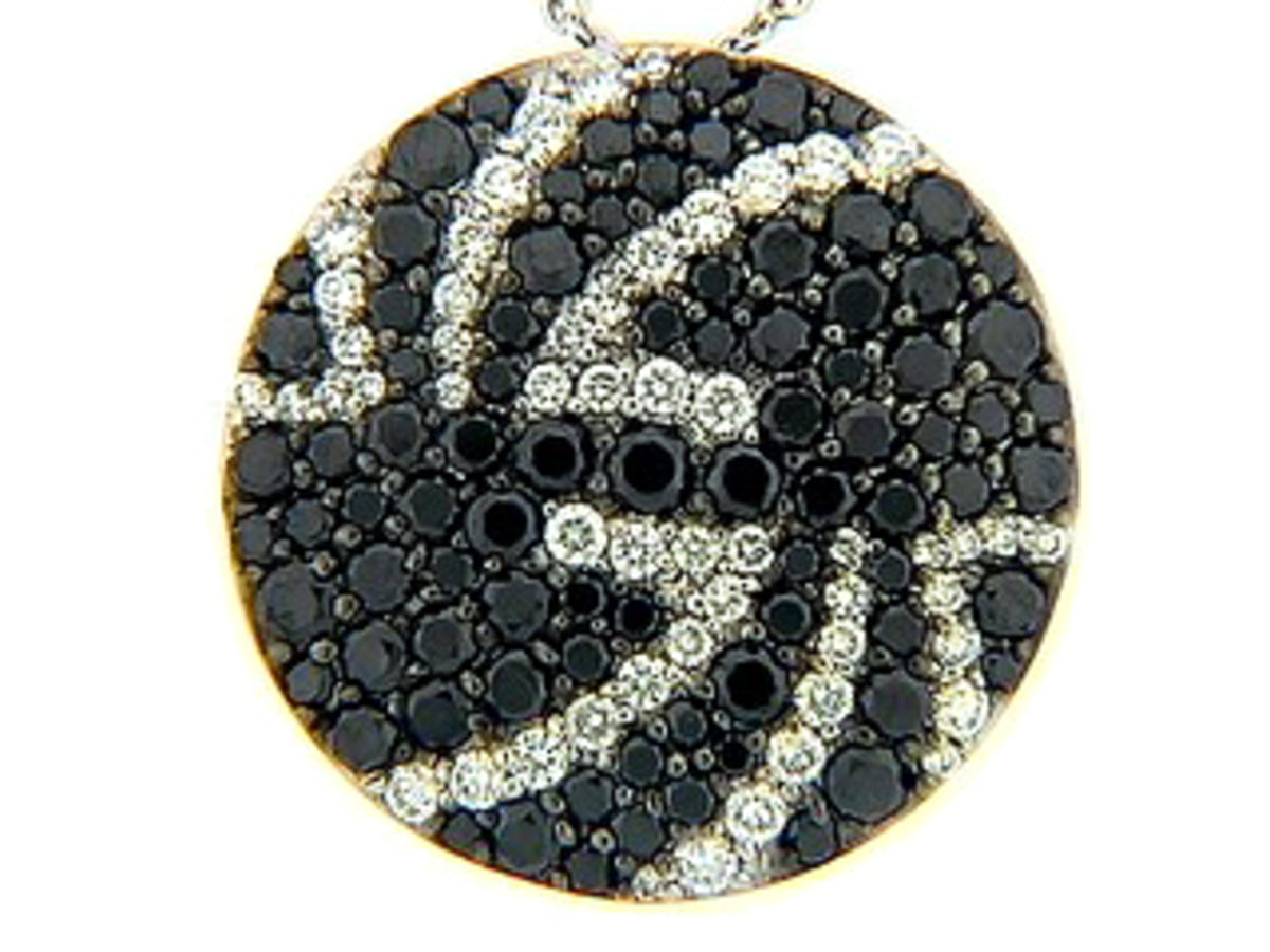 BLACK & WHITE DIAMOND PENDANT