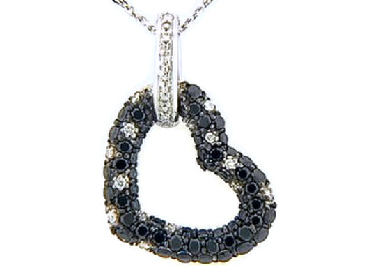 BLACK & WHITE DIAMOND PENDANT