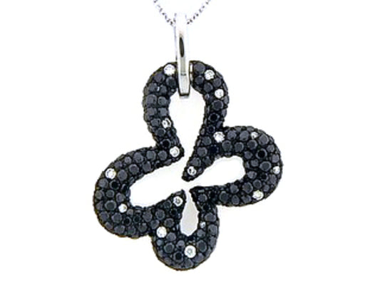 BLACK & WHITE DIAMOND PENDANT
