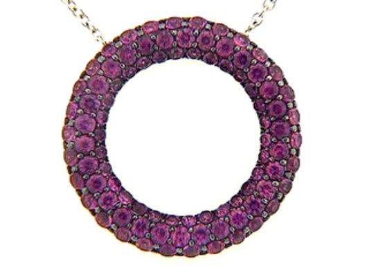 PINK SAPPHIRE PENDANT