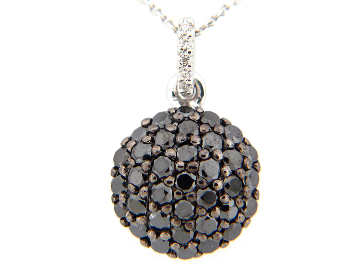BLACK & WHITE DIAMOND PENDANT