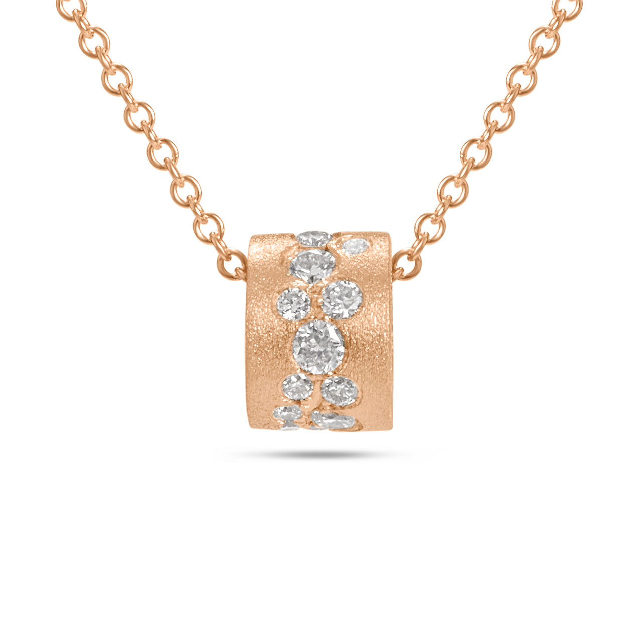 Diamond Petite Confetti Slider Necklace