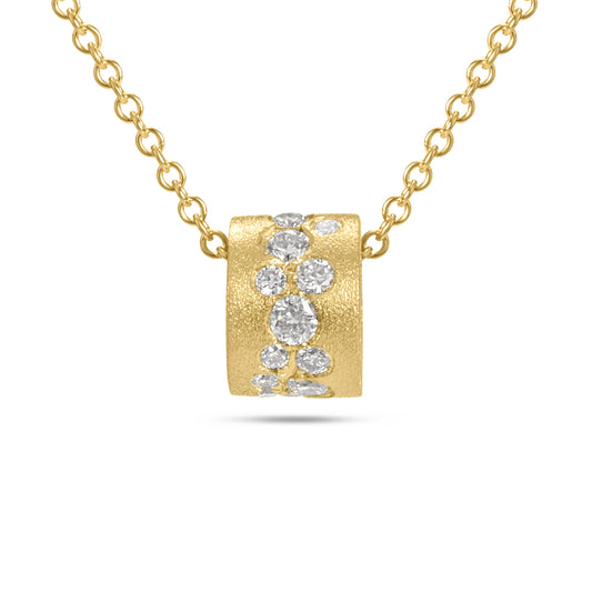 Diamond Petite Confetti Slider Necklace