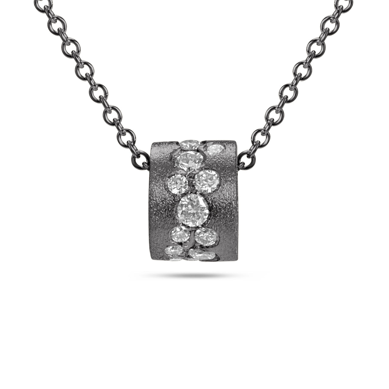 Diamond Petite Confetti Slider Necklace
