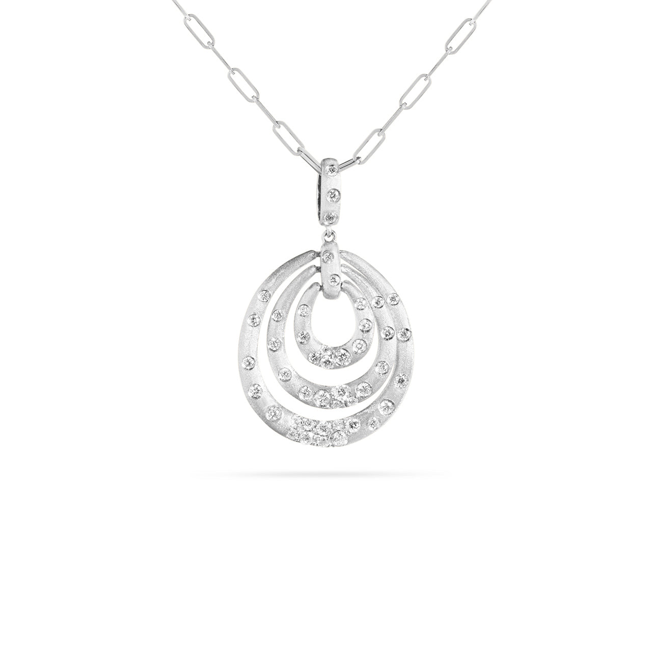 Diamond Confetti Stacked Necklace