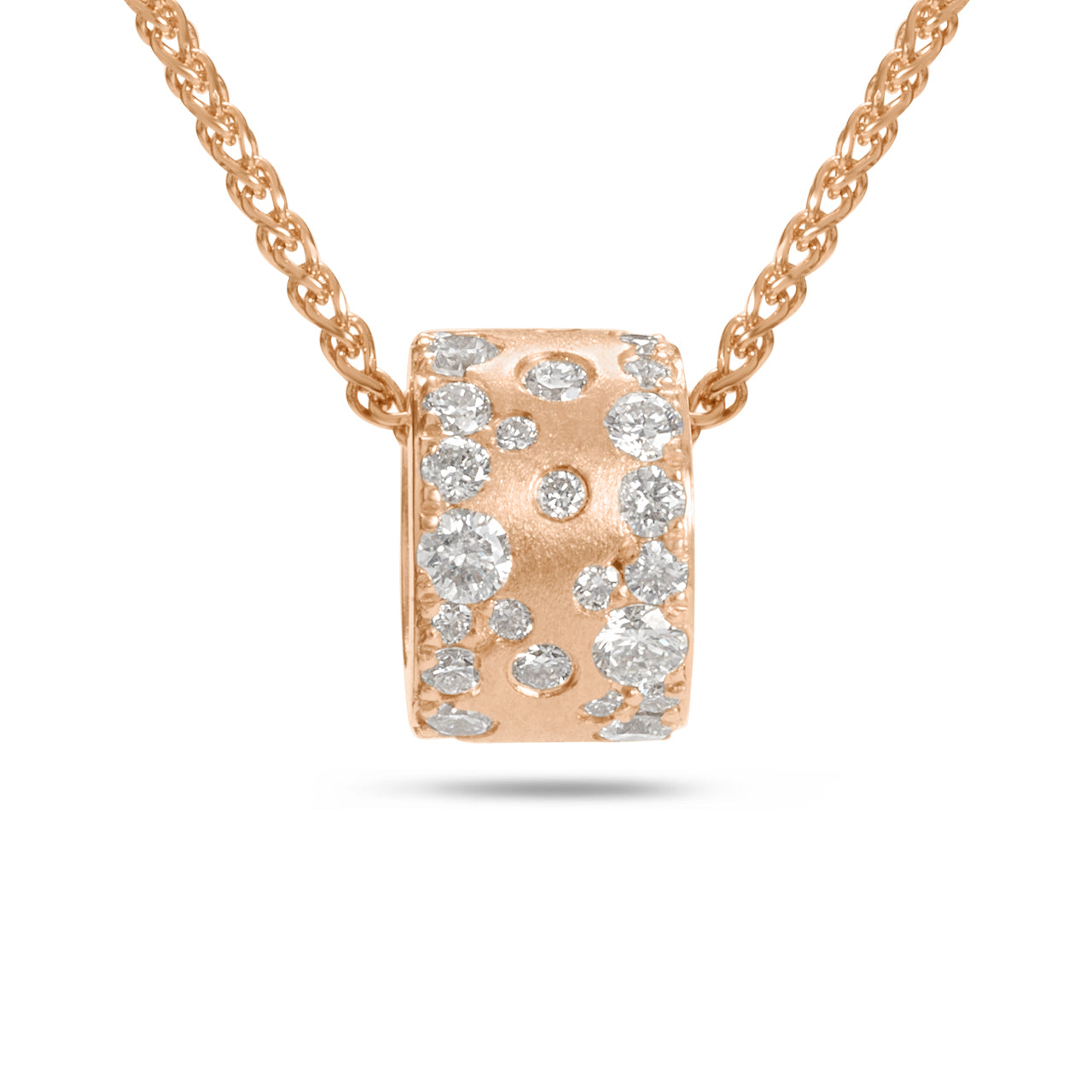 Diamond Confetti Duet Slider Necklace