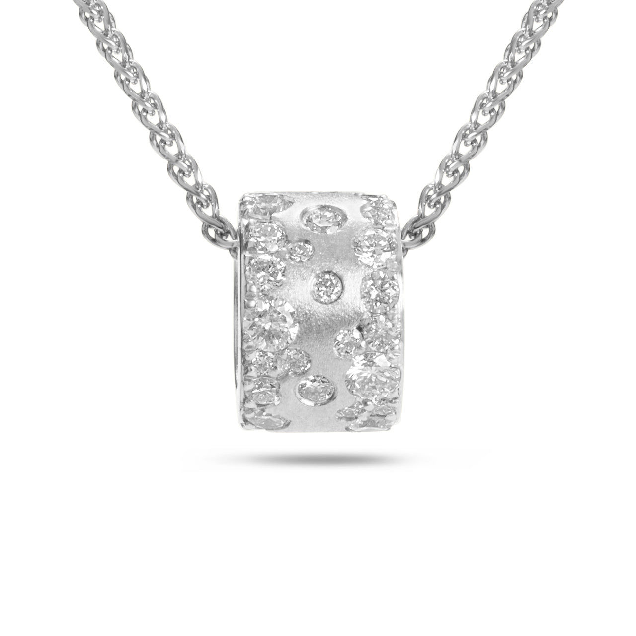 Diamond Confetti Duet Slider Necklace