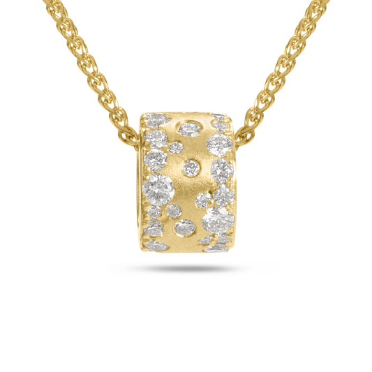 Diamond Confetti Duet Slider Necklace
