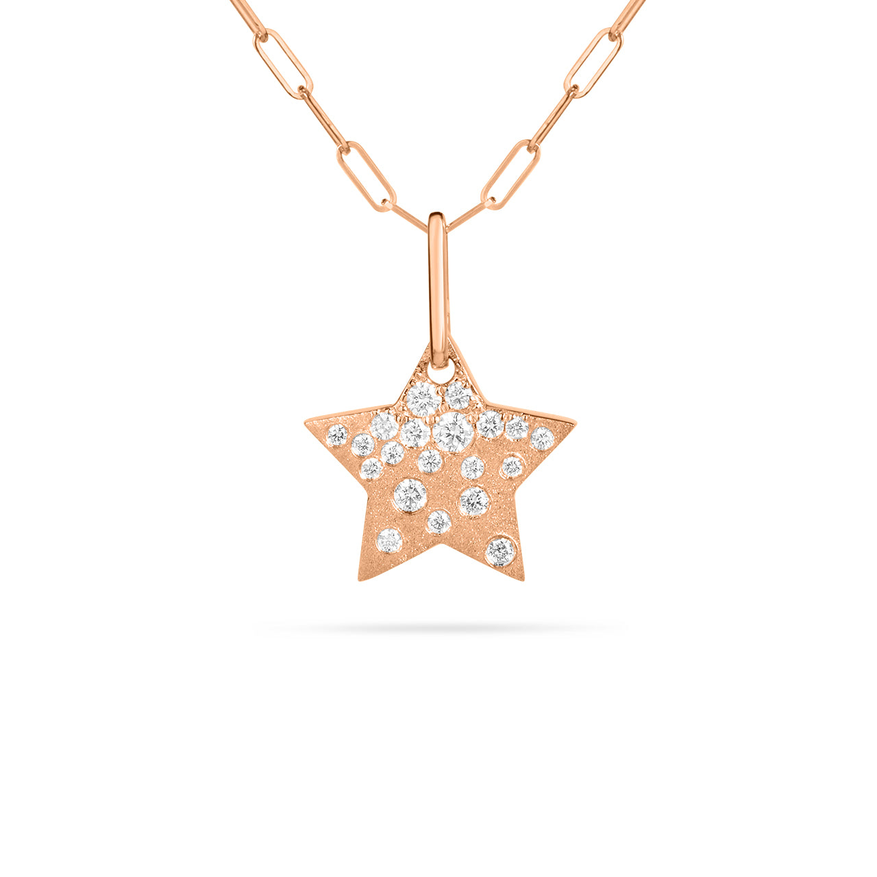 Diamond Confetti Star Necklace