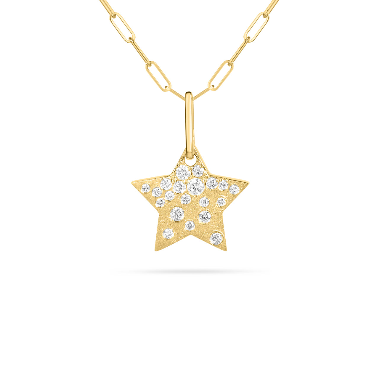 Diamond Confetti Star Necklace