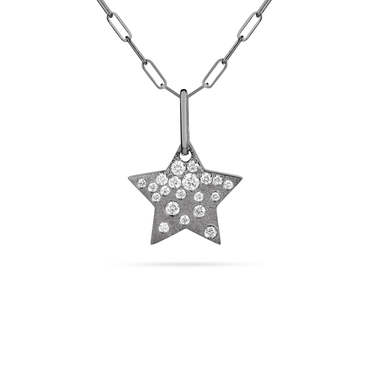 Diamond Confetti Star Necklace