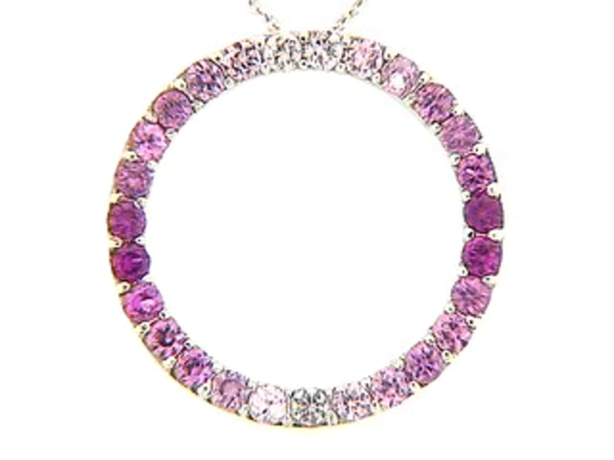 PINK SAPPHIRE PENDANT