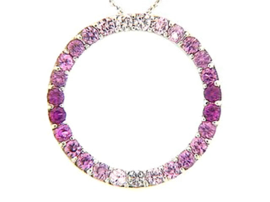 PINK SAPPHIRE PENDANT