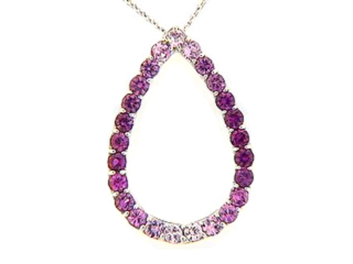 PINK SAPPHIRE PENDANT