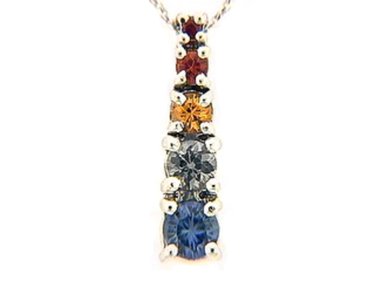 RAINBOW SAPPHIRE PENDANT