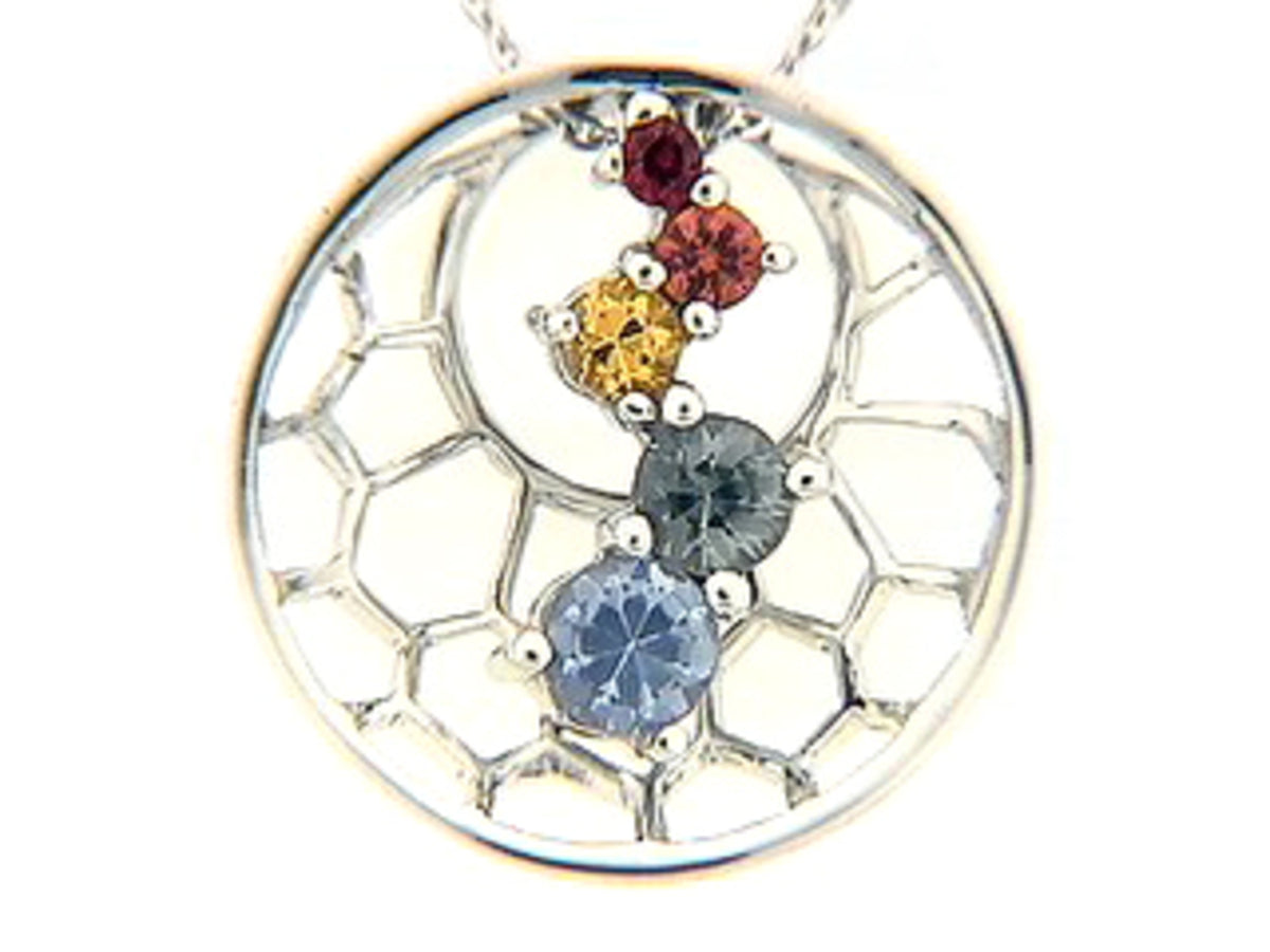 RAINBOW SAPPHIRE PENDANT