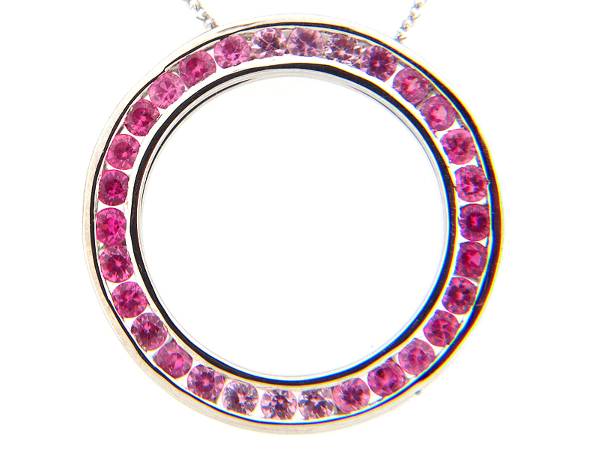 PINK SAPPHIRE PENDANT
