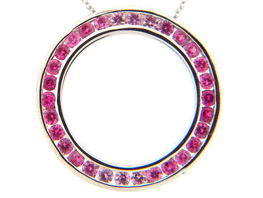 PINK SAPPHIRE PENDANT