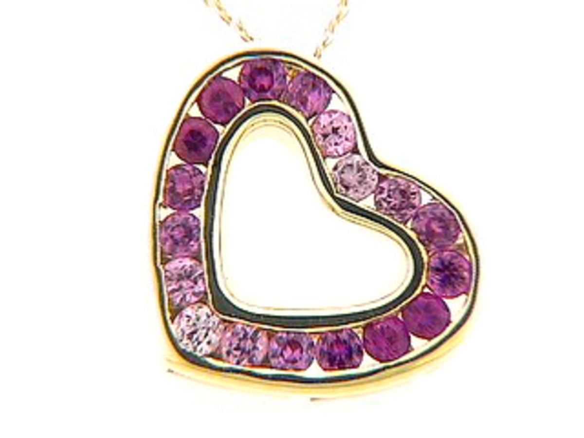 PINK SAPPHIRE PENDANT