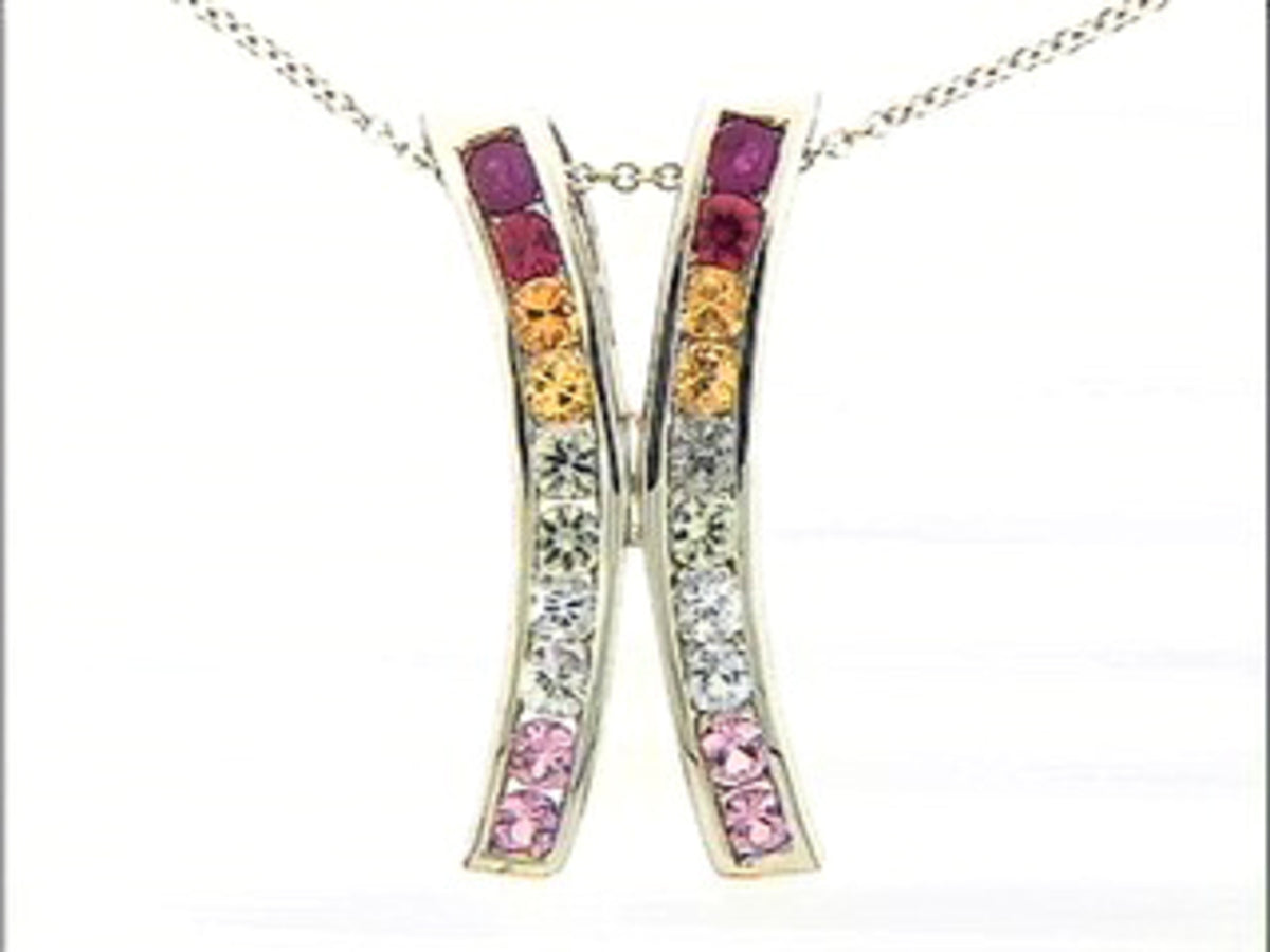 RAINBOW SAPPHIRE PENDANT