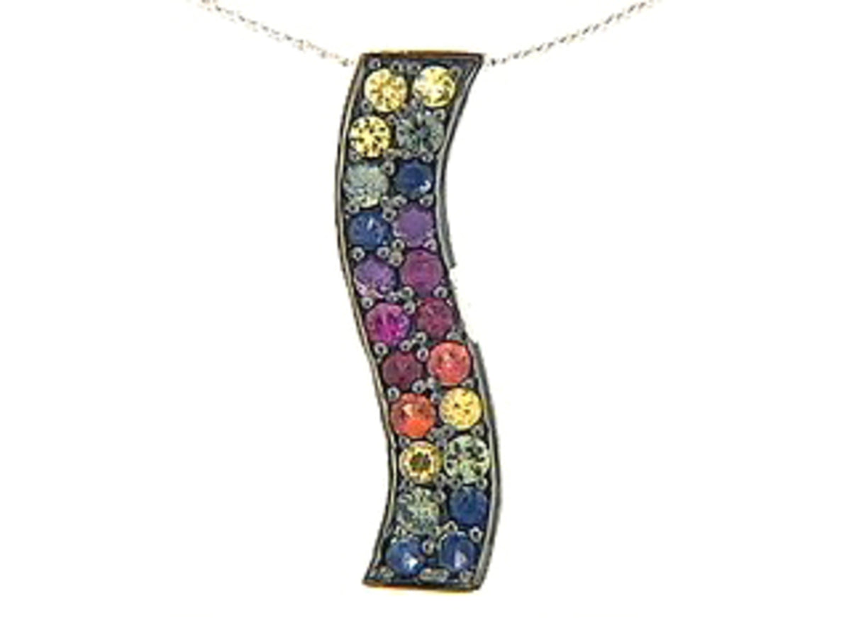 RAINBOW SAPPHIRE PENDANT