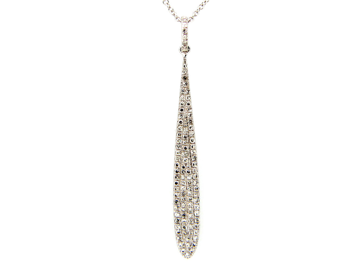 DIAMOND PENDANT, 14KW (N)