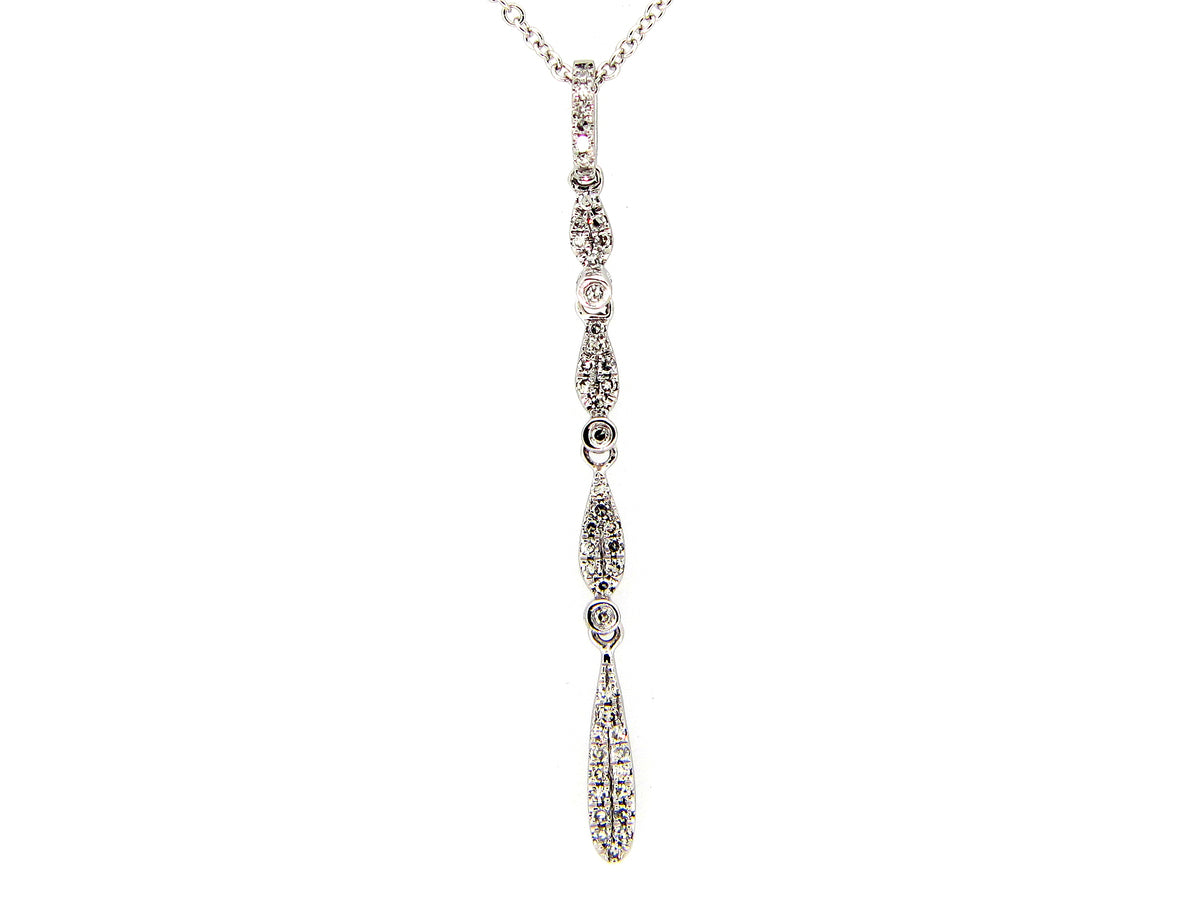DIAMOND PENDANT, 14KW (N)