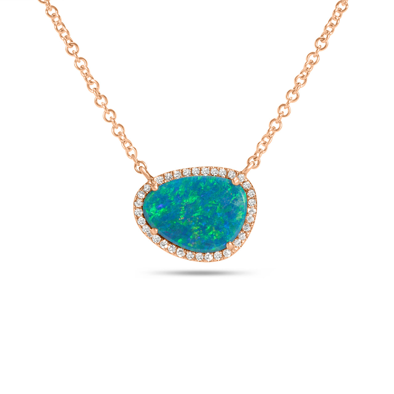 Opal & Diamond Signature Necklace