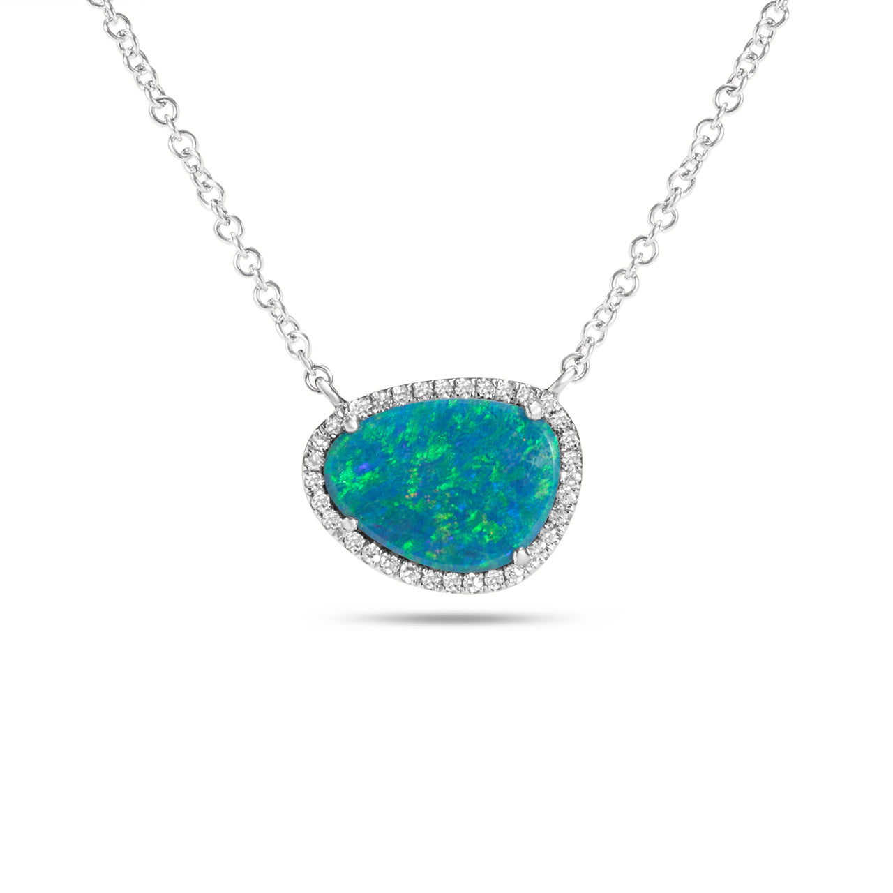 Opal & Diamond Signature Necklace