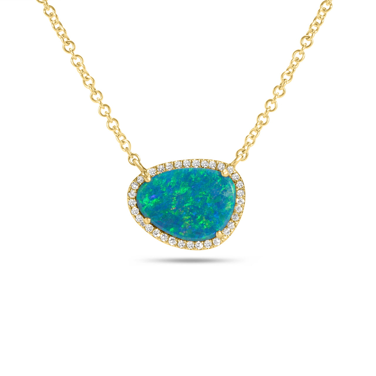 Opal & Diamond Signature Necklace