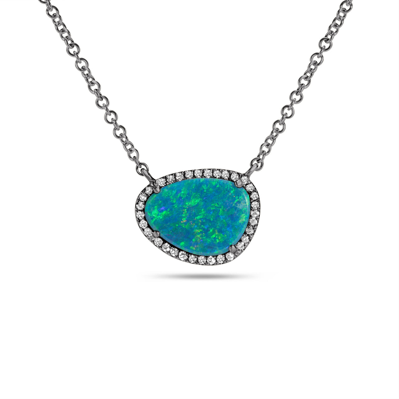 Opal & Diamond Signature Necklace