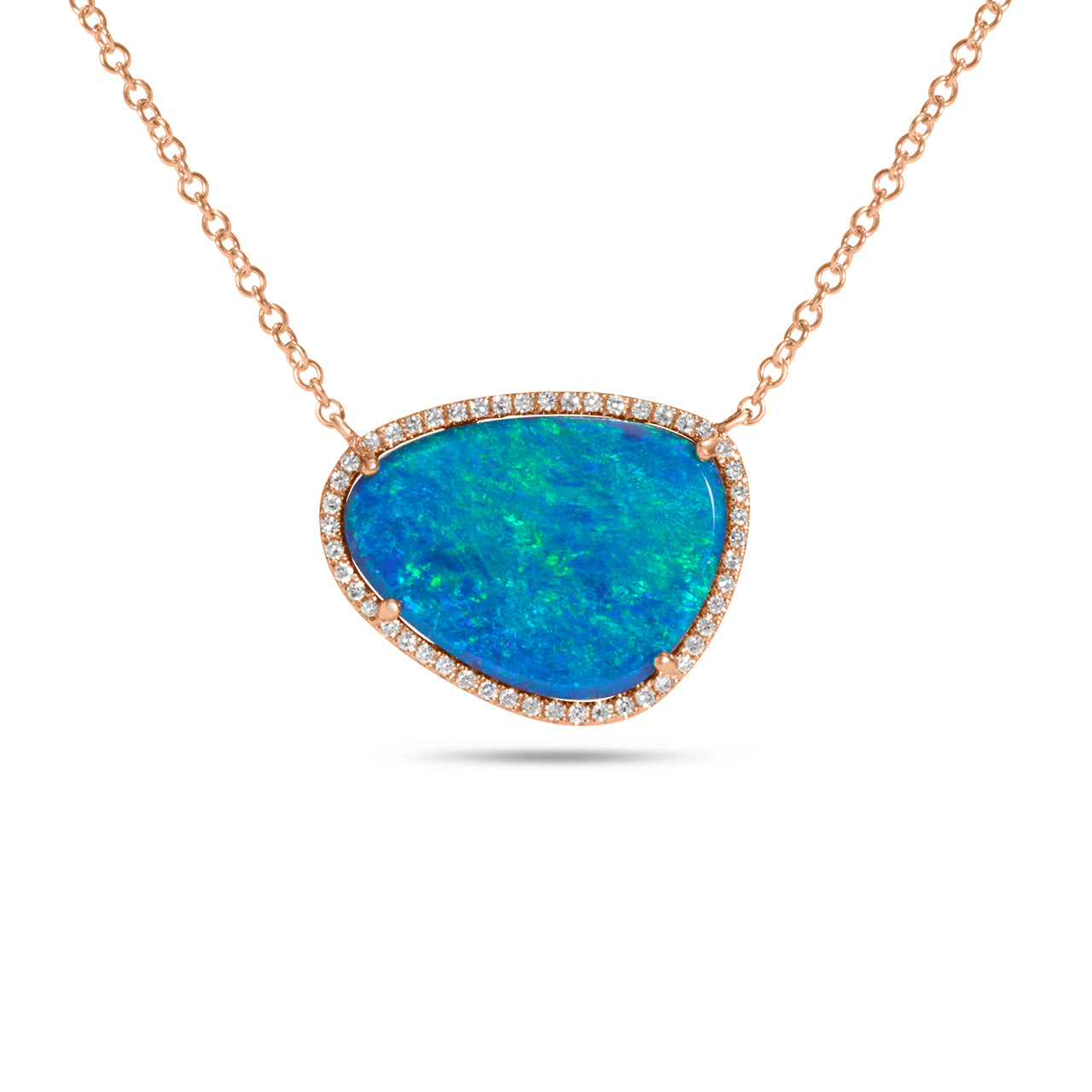 Opal & Diamond Large Signature Necklace