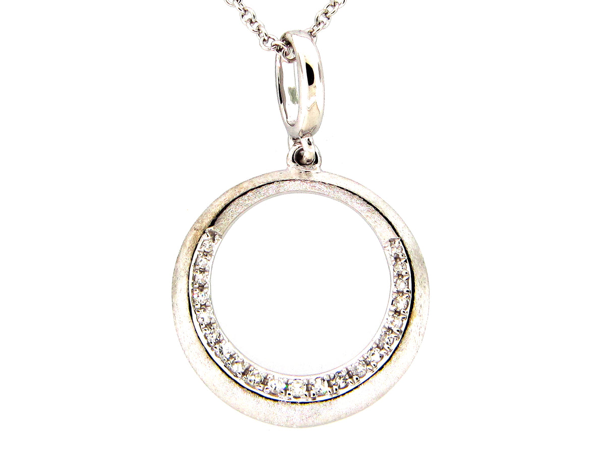 DIAMOND CIRCLE PENDANT