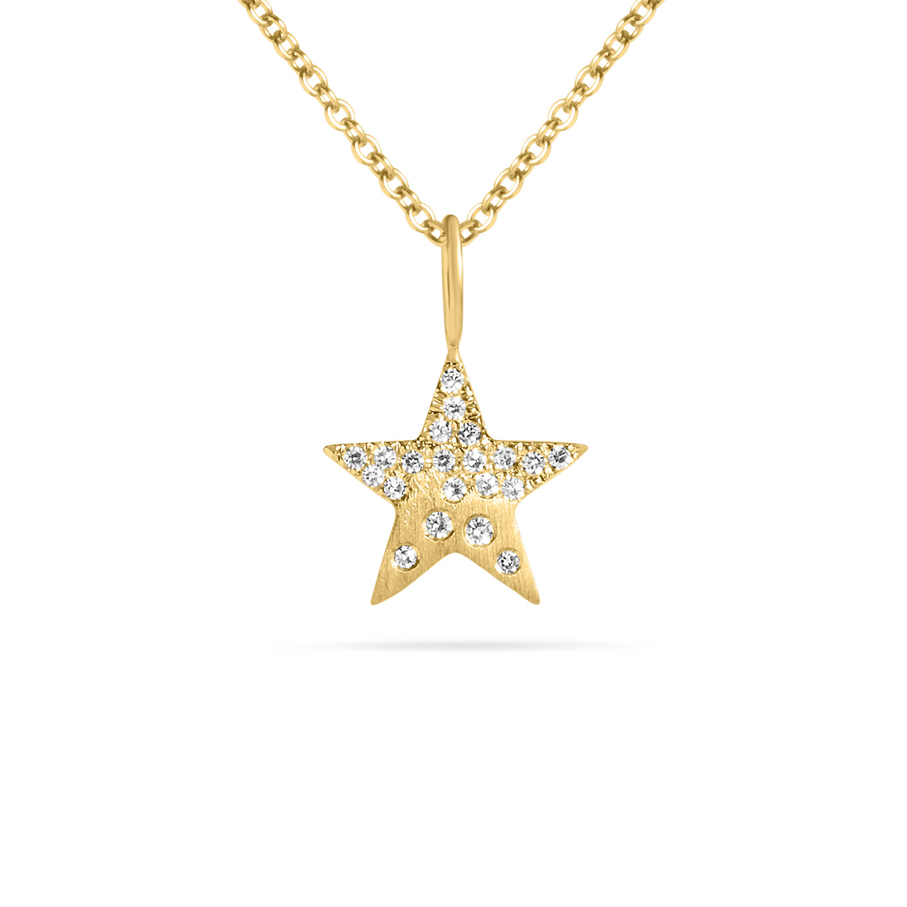 Diamond Petite Confetti Star Necklace