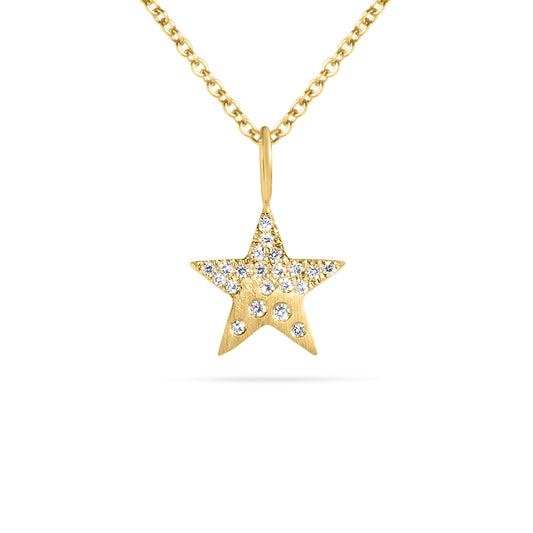 Diamond Petite Confetti Star Necklace