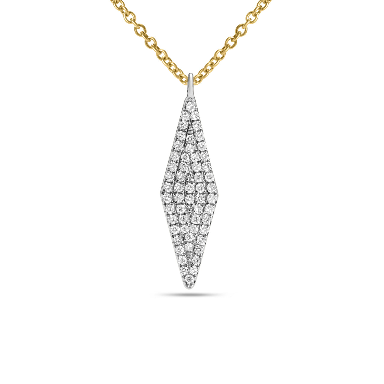 Diamond Kite Necklace