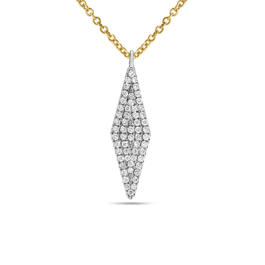 Diamond Kite Necklace