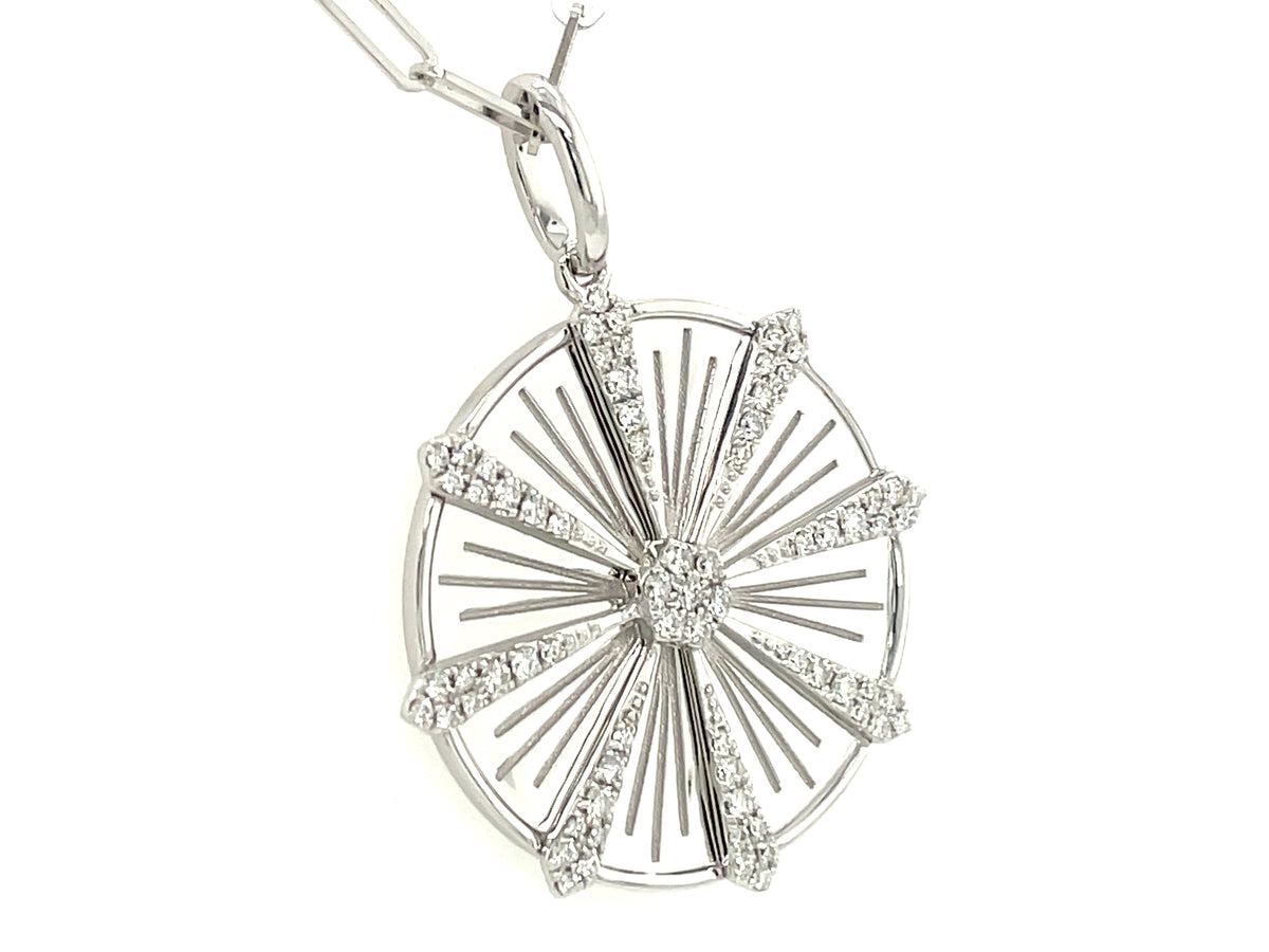 DIAMOND STARBURST PENDANT