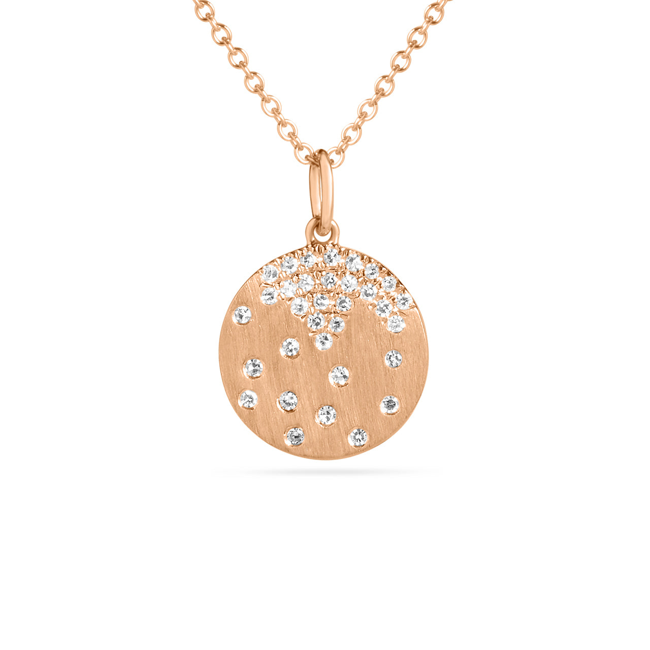 Diamond Petite Confetti Disc Necklace