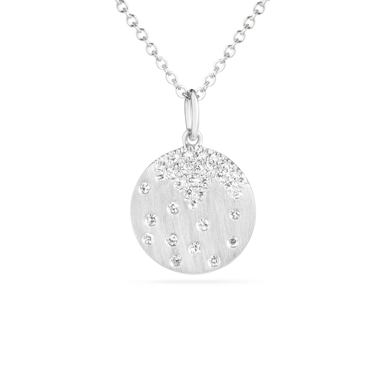 Diamond Petite Confetti Disc Necklace