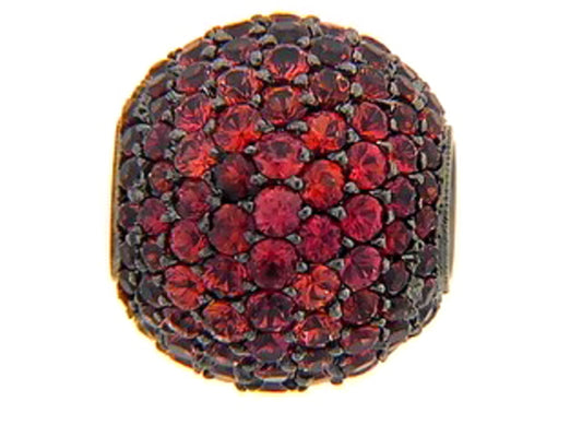 ORANGE SAPPHIRE PENDANT