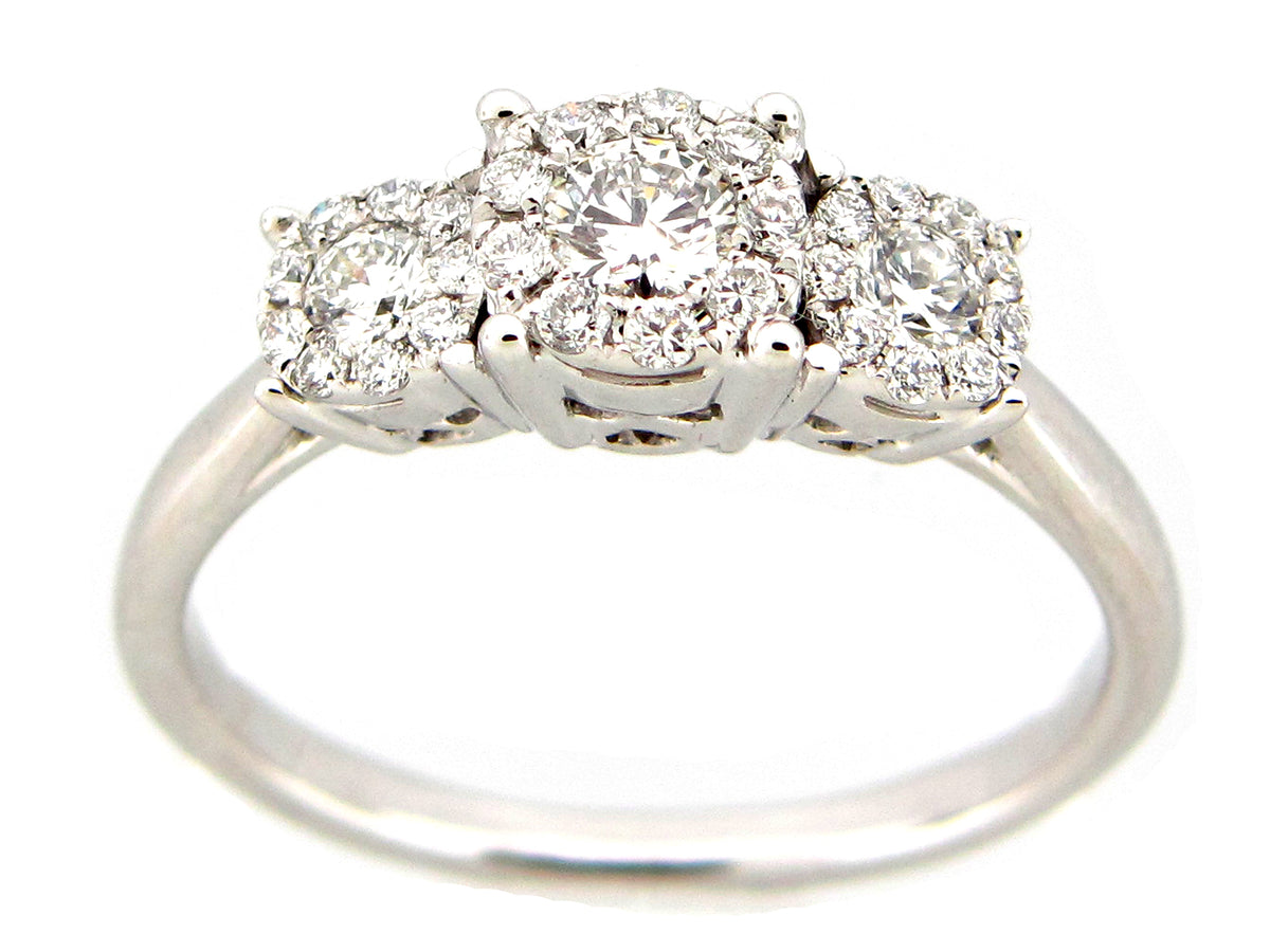 DIAMOND RING, 14KW (N)