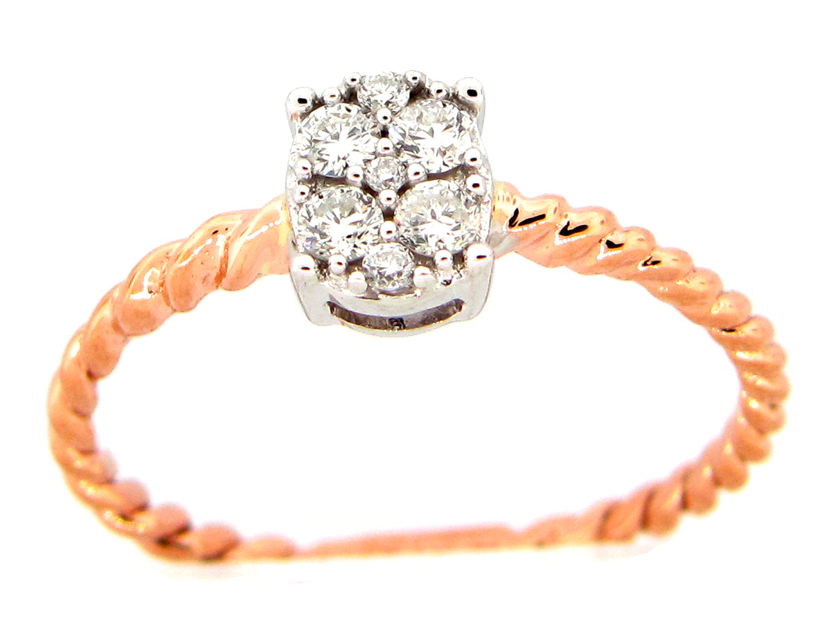 DIAMOND RING, 14KZ (N)