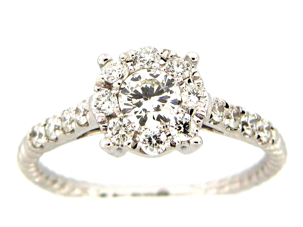 DIAMOND RING, 18KW (N)