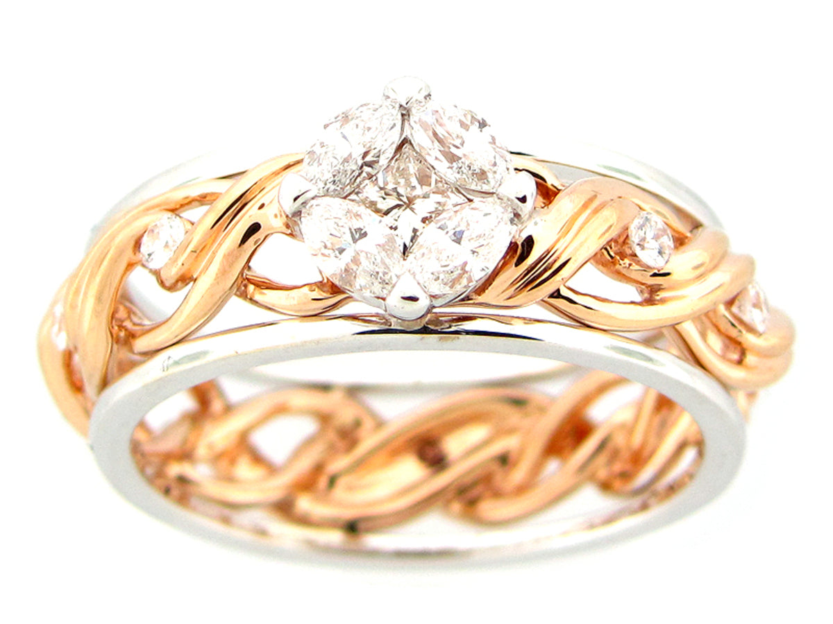 DIAMOND RING, 18KZ (N)